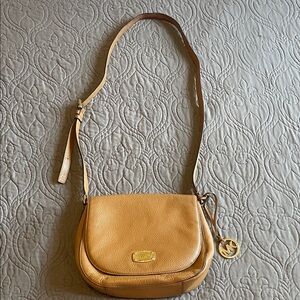 Michael Kors Brown Leather Crossbody